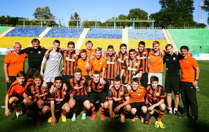 "Шахтер" U-19 выиграл чемпионат Украины в сезоне-2014/2015