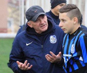 Старший тренер "Черноморца" (U-19) Александр Спицын