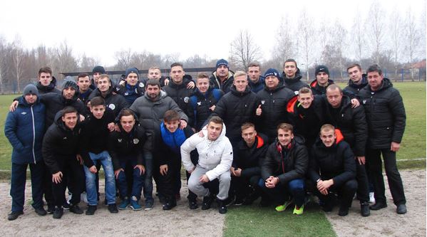 Команда "Сталь" U-21 в образца первой половины сезона-2015/2016