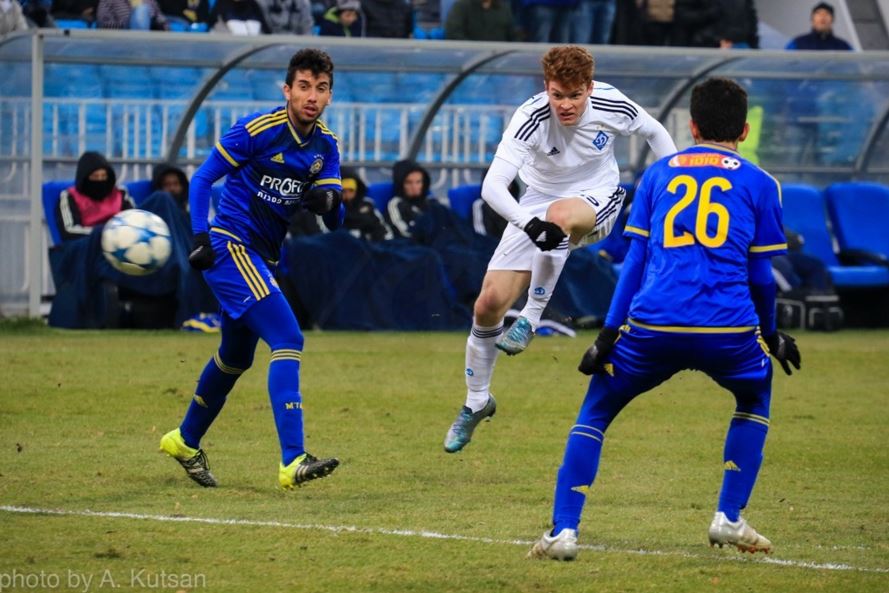 18-летний Виктор Цыганков дебютировал в основе Динамо