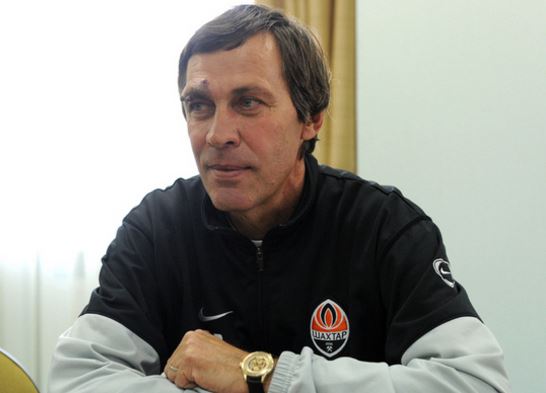 Главный тренер "Шахтера" U-17 Валерий Рудаков