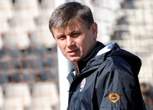 Главный тренер сборной Украины U-16 (футблисты 2000 года рождения) Сергей Попов