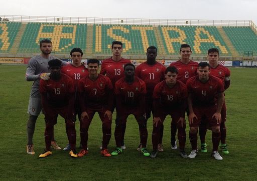 Сборная Португалии (футболисты 1999 года рождения) выиграла свою группу в элит-раунде Евро-2016 (U-17)