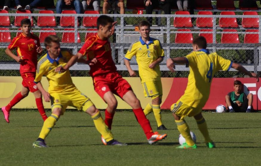 Сборная Украины U-16 обыграла Македонию - 1:0 и выиграла Турнир развития УЕФА