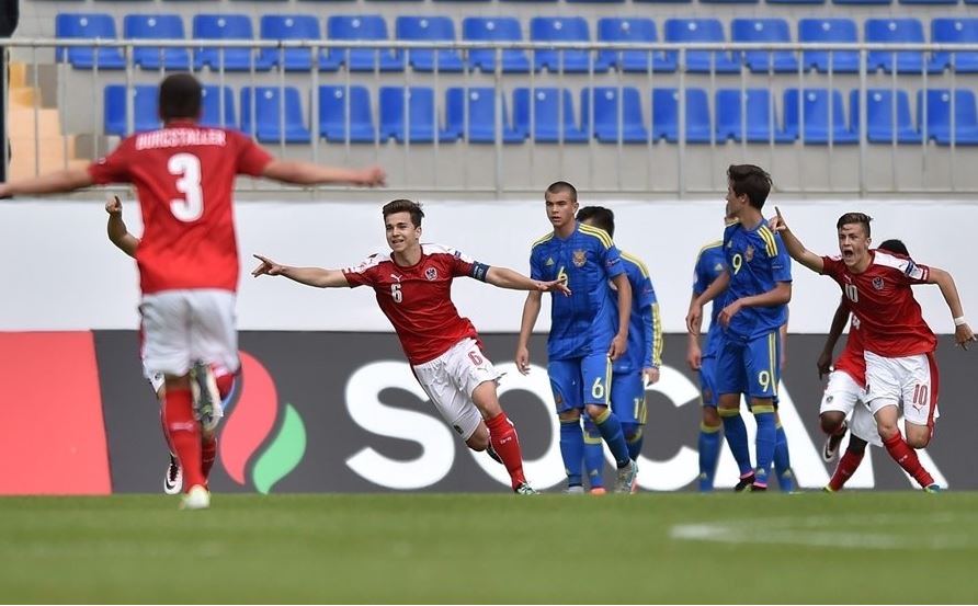08.05.2016. Украина U-17 — Австрия U-17 — 0:2