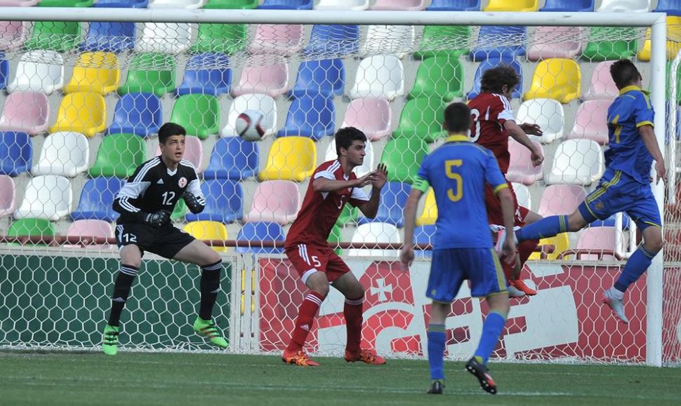 02.06.2016. Грузия U-18 - Украина U-18 - 0:1