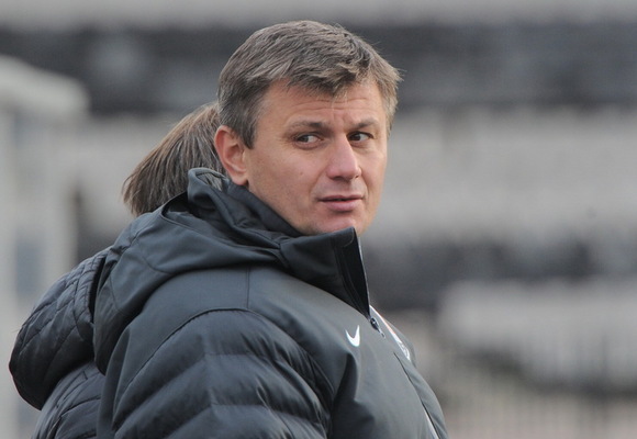 Главный тренер сборной Украины U-17 (футболисты 2000 года рождения) Сергей Попов