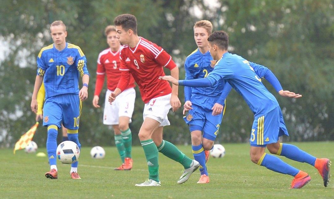 25.10.2016. Венгрия U-16 — Украина U-16 — 1:1