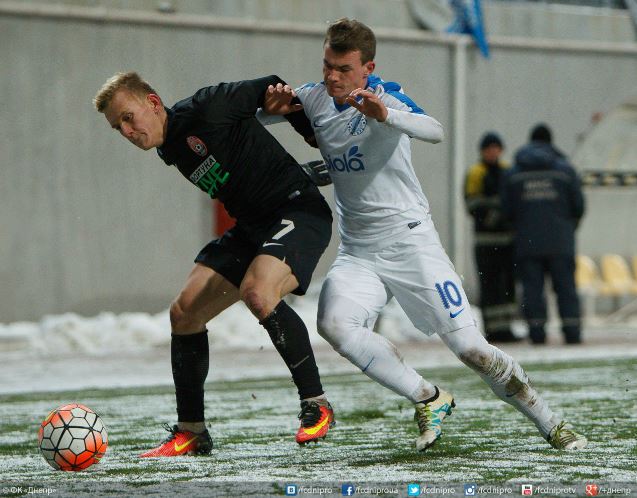 20-летний Владислав Кочергин в первой части дебютного сезона в основе Днепра забил 4 гола