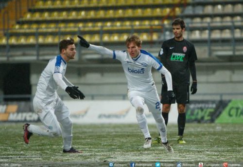 20-летний Валерий Лучкевич (Днепр) второй раз попал в список 33-х лучших футболистов Украины